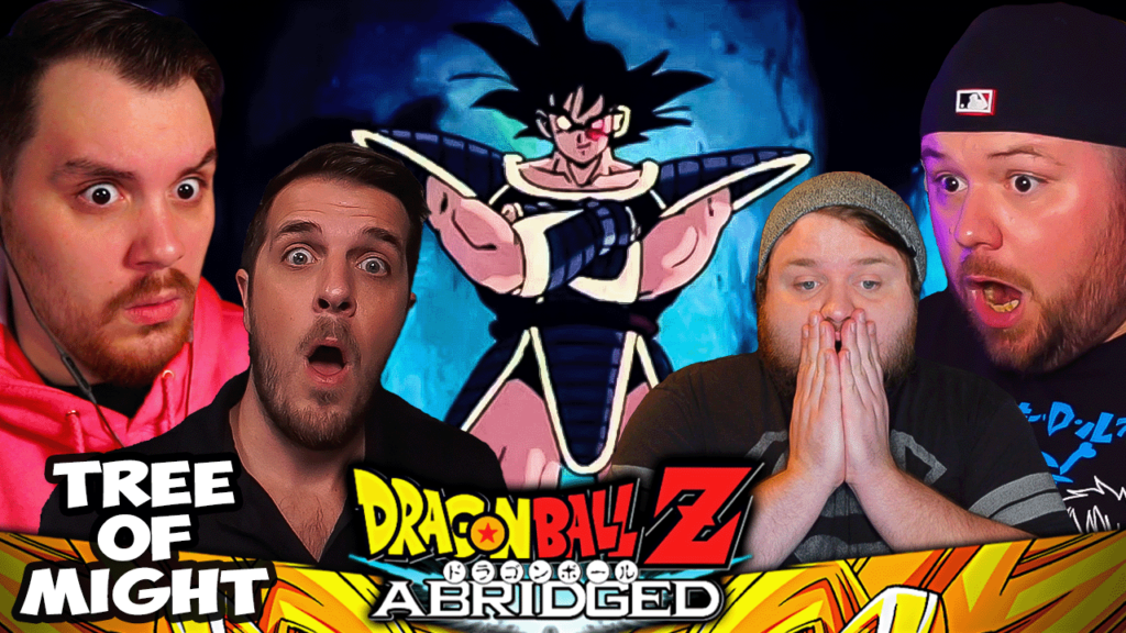 DBZ Abridged Christmas Tree of Might REACTION Sorta Stupid