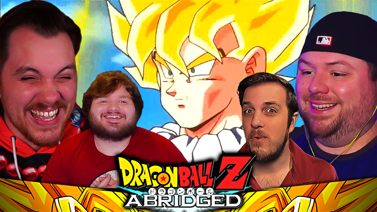 DBZ Abridged Episode 34 REACTION - Sorta Stupid