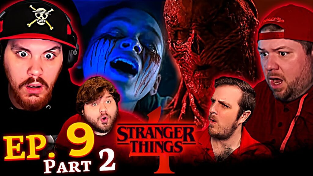 reaction stranger things season 4 episode 9