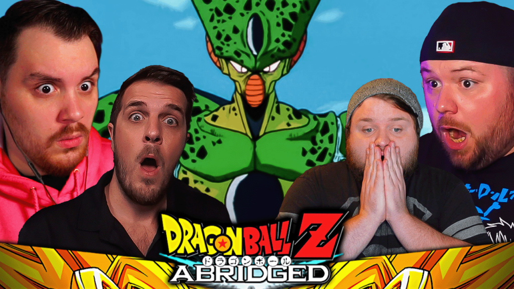 DBZ Abridged Celloween Special REACTION Sorta Stupid