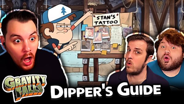 Gravity Falls Dippers Guide to the Unexplained REACTION