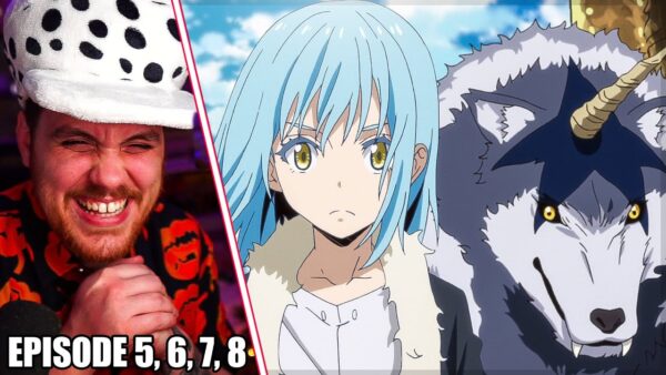 That Time I Got Reincarnated As a Slime Episode 5-8 (Ruff Solo) REACTION