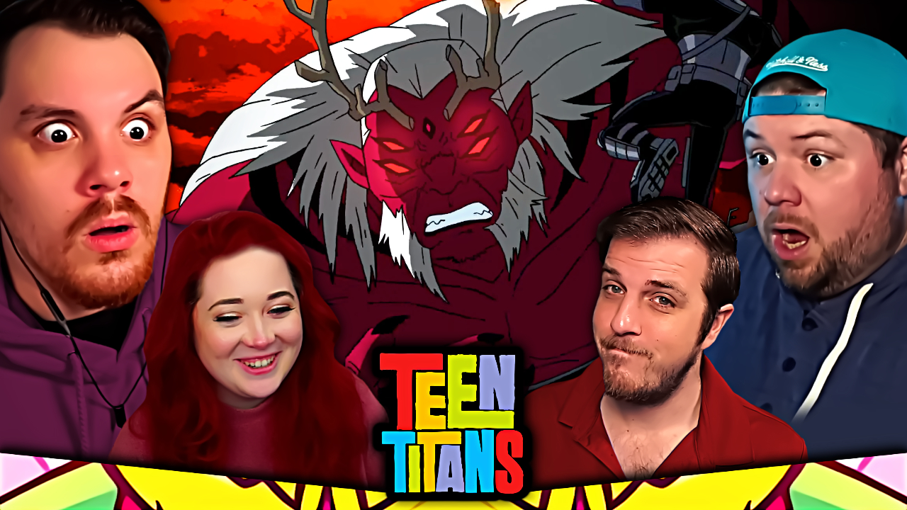 Teen Titans S4 Episode 11-13 REACTION - Sorta Stupid