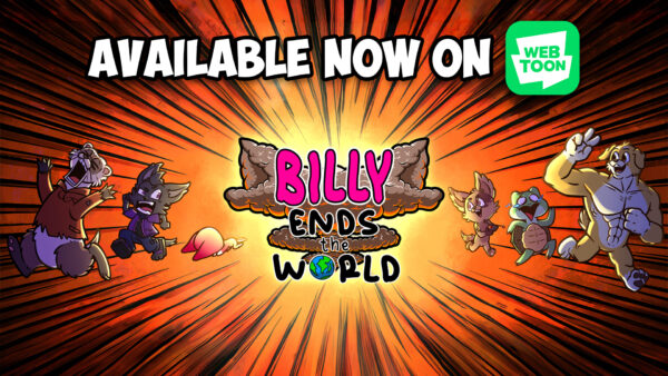 ‘Billy Ends The World’ Available NOW on Webtoon!